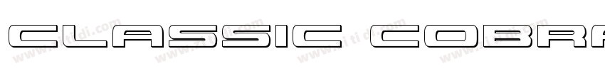 Classic Cobra Bold I字体转换 Classic Cobra Bold I字体转换